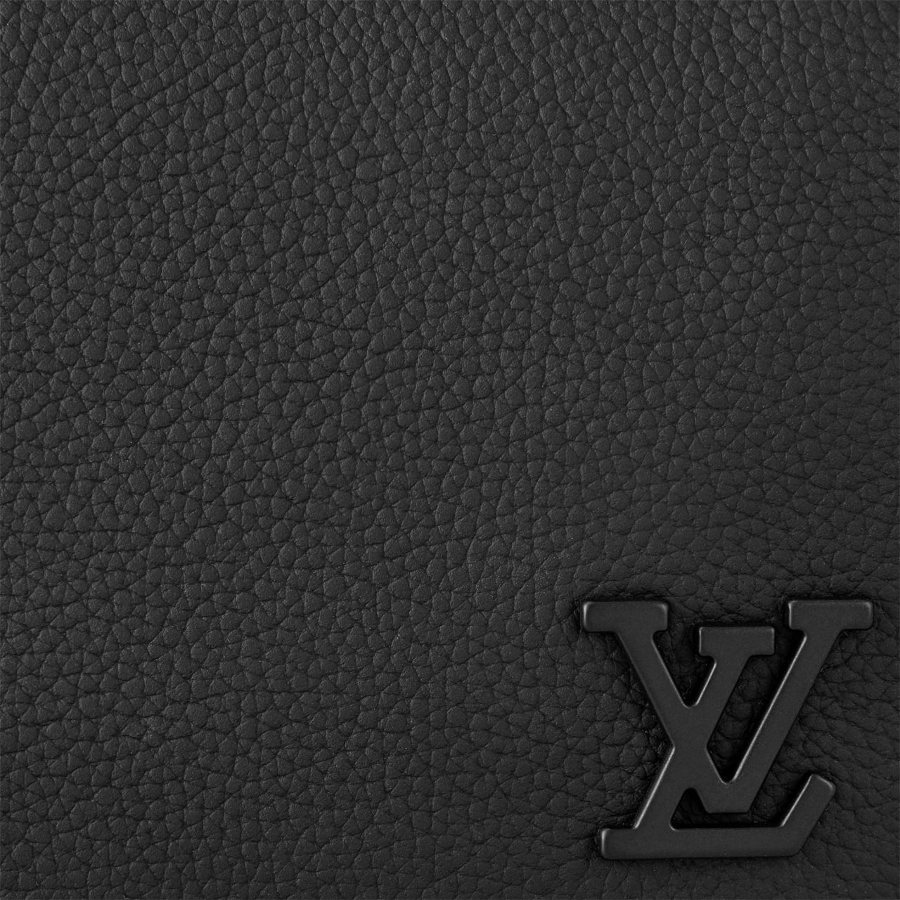Fastline Messenger Bag | Black Taurillon Leather