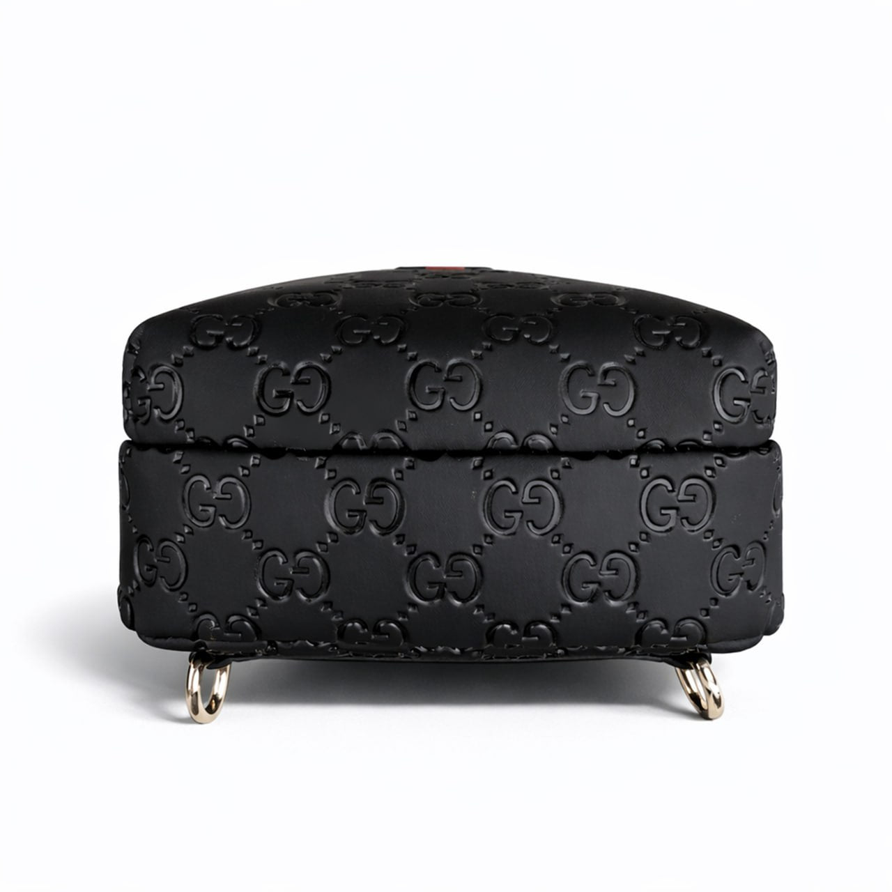 GG Embossed Leather Sling Bag