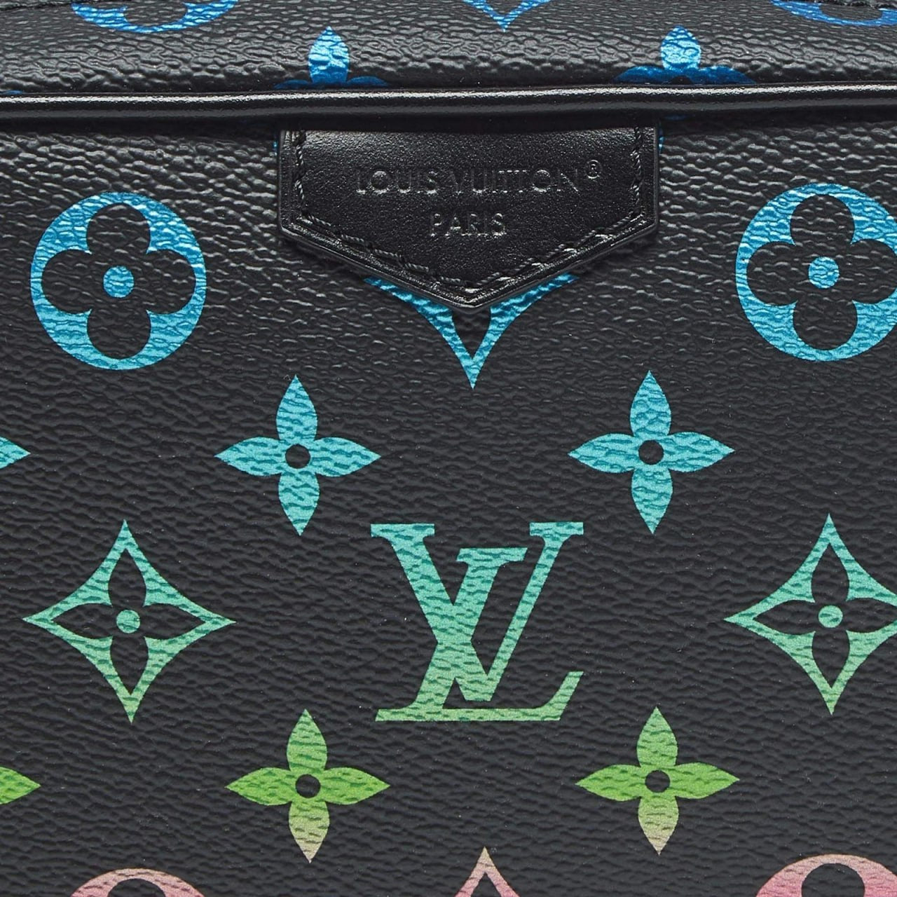Louis Vuitton Monogram Iridescent Trocadero Wearable Wallet