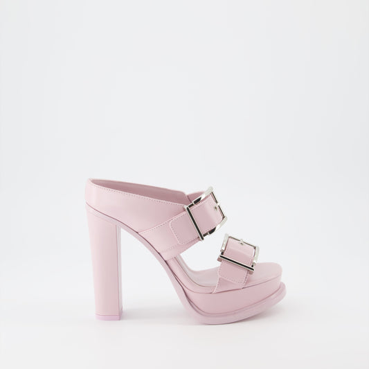 Buckle and Platform Sandals